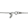 タサキ TASAKI クロスネックレス ゴールドxホワイトゴールド K18 ジュエリー