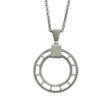 ブルガリ BVLGARI ブルガリブルガリサークルネックレス ホワイトゴールド Au750 ジュエリー