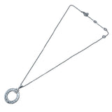 ブルガリ BVLGARI ブルガリブルガリサークルネックレス ホワイトゴールド Au750 ジュエリー