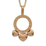 ブルガリ BVLGARI アレグラハートネックレス ピンクゴールド 750 ジュエリー