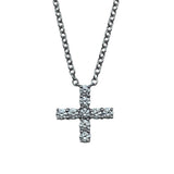 ハリーウィンストン HARRY WINSTON ミニクロスダイヤネックレス プラチナ Pt950 ジュエリー