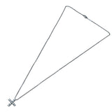 ハリーウィンストン HARRY WINSTON ミニクロスダイヤネックレス プラチナ Pt950 ジュエリー