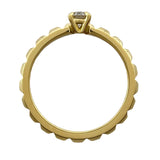 ブシュロン BOUCHERON クルドパリリング ゴールド Au750 ジュエリー