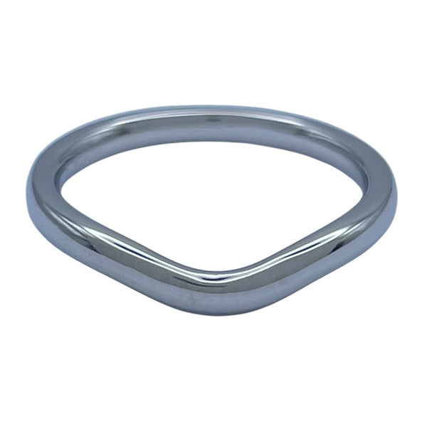 ティファニー TIFFANY＆CO カーブドバントリング プラチナ Pt950 ジュエリー