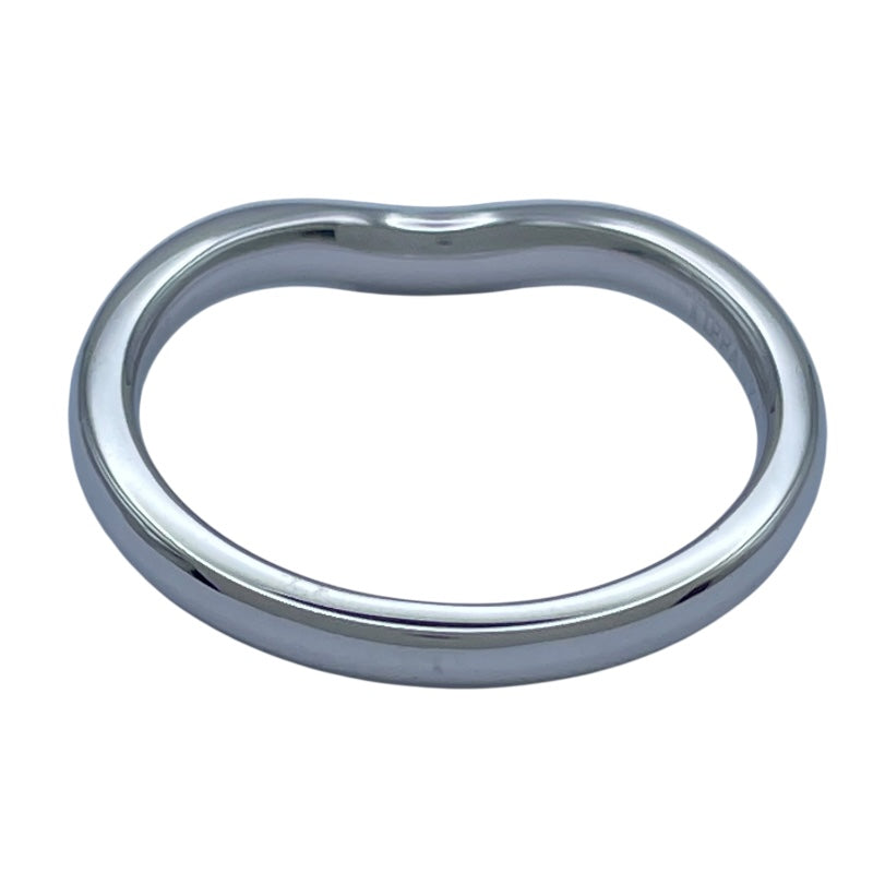 ティファニー TIFFANY＆CO カーブドバントリング プラチナ Pt950 ジュエリー