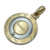 ブルガリ BVLGARI ホロスコープトップ ゴールドxステンレススチール K18SS ジュエリー