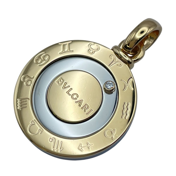 ブルガリ BVLGARI ホロスコープトップ ゴールドxステンレススチール