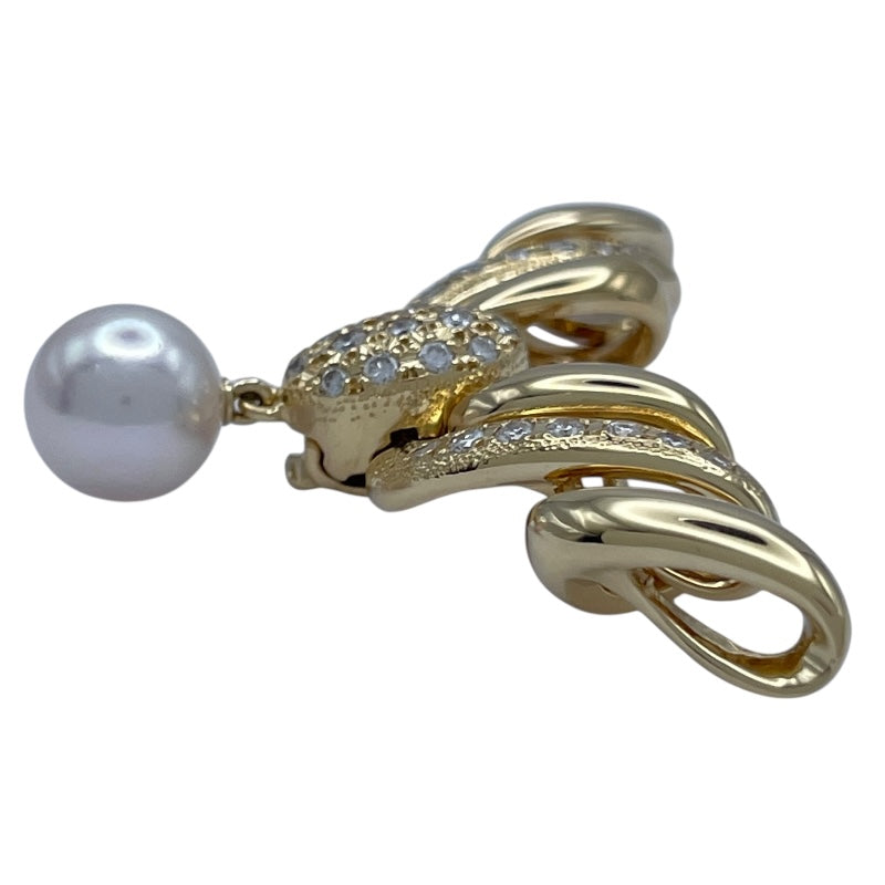 ミキモト MIKIMOTO トップ兼ブローチ ゴールド K18 ジュエリー | 中古