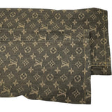 ルイ・ヴィトン LOUIS VUITTON モノグラム総柄デニムパンツ WHPA10CF7 ブラウン コットン メンズ デニムパンツ