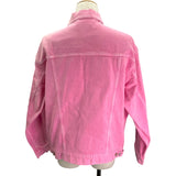 バレンシアガ BALENCIAGA フロントロゴデニムジャケット 594386 ピンク デニム メンズ デニムジャケット