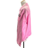 バレンシアガ BALENCIAGA フロントロゴデニムジャケット 594386 ピンク デニム メンズ デニムジャケット