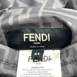 フェンディ FENDI FF総柄リバーシブルダウンジャケット FAA582 カーキ ポリエステル レディース ダウンジャケット