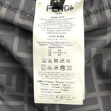 フェンディ FENDI FF総柄リバーシブルダウンジャケット FAA582 カーキ ポリエステル レディース ダウンジャケット