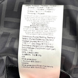 フェンディ FENDI FF総柄リバーシブルダウンジャケット FAA582 カーキ ポリエステル レディース ダウンジャケット