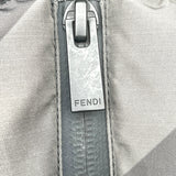フェンディ FENDI FF総柄リバーシブルダウンジャケット FAA582 カーキ ポリエステル レディース ダウンジャケット
