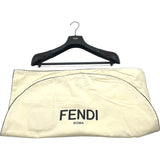 フェンディ FENDI FF総柄リバーシブルダウンジャケット FAA582 カーキ ポリエステル レディース ダウンジャケット