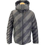 フェンディ FENDI FF総柄リバーシブルダウンジャケット FAA582 カーキ ポリエステル レディース ダウンジャケット