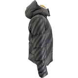 フェンディ FENDI FF総柄リバーシブルダウンジャケット FAA582 カーキ ポリエステル レディース ダウンジャケット