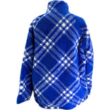 バーバリーロンドン BURBERRY LONDON チェックボアリバーシブルジャケット 8078777 ブルー ウール メンズ その他アウター