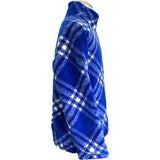 バーバリーロンドン BURBERRY LONDON チェックボアリバーシブルジャケット 8078777 ブルー ウール メンズ その他アウター