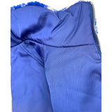 バーバリーロンドン BURBERRY LONDON チェックボアリバーシブルジャケット 8078777 ブルー ウール メンズ その他アウター