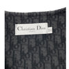 クリスチャン・ディオール Christian Dior オブリークノーカラーコート 310M67A1375 ブラック ウール レディース ノーカラージャケット