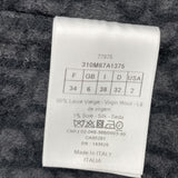 クリスチャン・ディオール Christian Dior オブリークノーカラーコート 310M67A1375 ブラック ウール レディース ノーカラージャケット