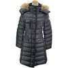 モンクレール MONCLER HERMIFUR ダウンコート E20934990015 ブラック ナイロン レディース ダウンジャケット