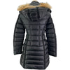 モンクレール MONCLER HERMIFUR ダウンコート E20934990015 ブラック ナイロン レディース ダウンジャケット
