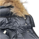 モンクレール MONCLER HERMIFUR ダウンコート E20934990015 ブラック ナイロン レディース ダウンジャケット