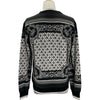 ドルチェ＆ガッバーナ Dolce & Gabbana DGロゴ総柄スウェットシャツ G90W6T ブラック コットン メンズ スウェット