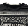 ドルチェ＆ガッバーナ Dolce & Gabbana DGロゴ総柄スウェットシャツ G90W6T ブラック コットン メンズ スウェット