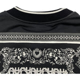 ドルチェ＆ガッバーナ Dolce & Gabbana DGロゴ総柄スウェットシャツ G90W6T ブラック コットン メンズ スウェット
