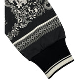 ドルチェ＆ガッバーナ Dolce & Gabbana DGロゴ総柄スウェットシャツ G90W6T ブラック コットン メンズ スウェット