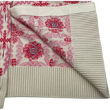 シャネル CHANEL カシミヤニットカーディガン P55789 ピンク カシミヤ レディース カーディガン