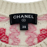 シャネル CHANEL カシミヤニットカーディガン P55789 ピンク カシミヤ レディース カーディガン