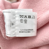 シャネル CHANEL ココマーク刺繍カシミヤニットセーター P76459 ピンク カシミヤ レディース セーター