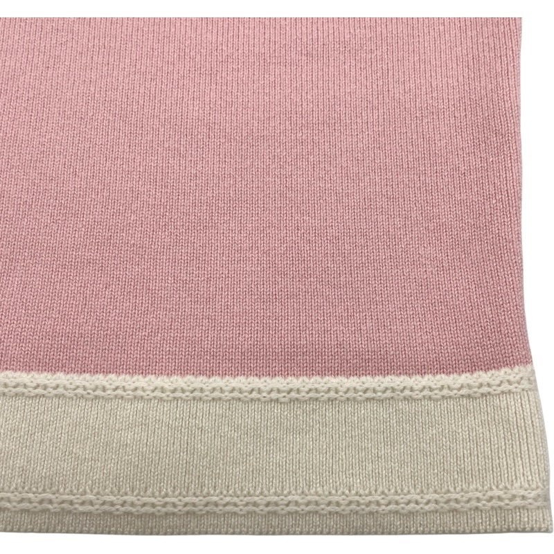 シャネル CHANEL ココマーク刺繍カシミヤニットセーター P76459 ピンク