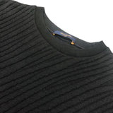 ルイ・ヴィトン LOUIS VUITTON モノグラムロゴ スウェットシャツ HNY02W ブラック コットン メンズ スウェット