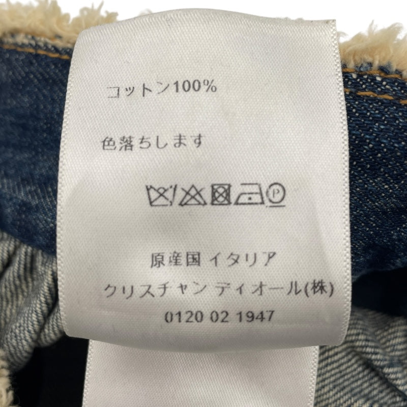 クリスチャン・ディオール Christian Dior カットオフフリンジデニム