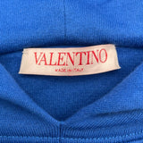 ヴァレンティノ VALENTINO 刺繍パーカー 1V3MF22U8RM ブルー ナイロン メンズ パーカー
