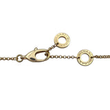 ブルガリ BVLGARI ブルガリブルガリ ホワイトシェル ネックレス ピンクゴールド Au750 ジュエリー