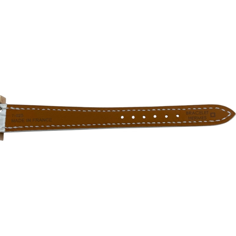 エルメス HERMES Hウォッ ミニ ホワイトシェル HH1.173 ホワイト K18PG クオーツ レディース 腕時計 エルメス HERMES Hウォッ ミニ ホワイトシェル HH1.173 ホワイト K18PG