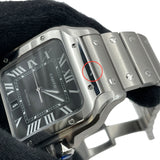カルティエ Cartier サントス ドゥ カルティエ ラージ WSSA0096 ブラック SS 自動巻き メンズ 腕時計