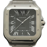 カルティエ Cartier サントス ドゥ カルティエ ラージ WSSA0096 ブラック SS 自動巻き メンズ 腕時計