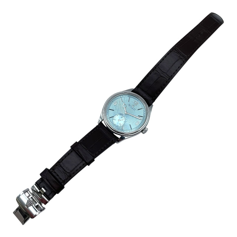 ロレックス ROLEX 1908 52506 アイスブルー Pt 自動巻き メンズ 腕時計