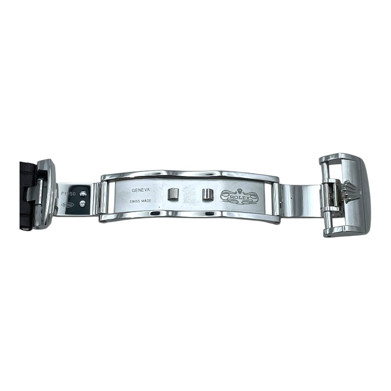 ロレックス ROLEX 1908 52506 アイスブルー Pt 自動巻き メンズ 腕時計