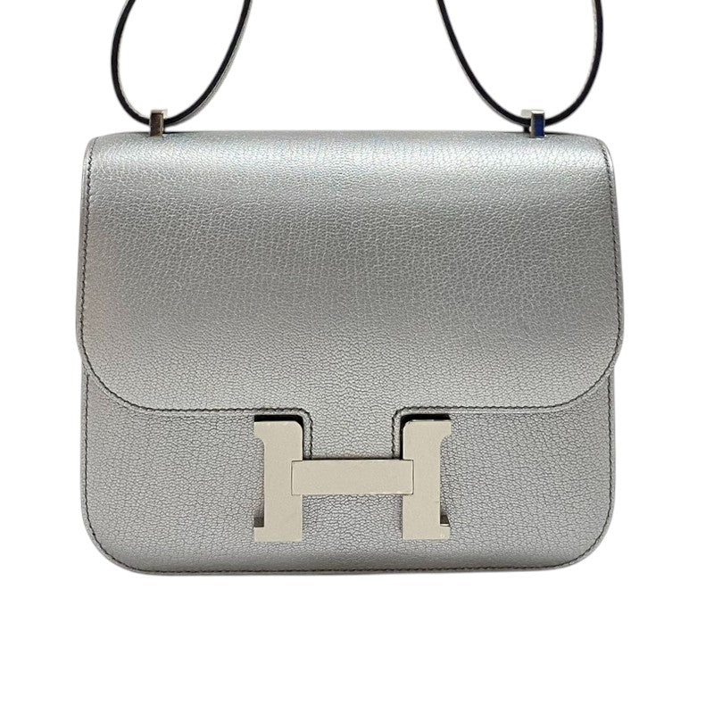 エルメス HERMES コンスタンス3 ミニ K刻 アルジャン シルバー金具