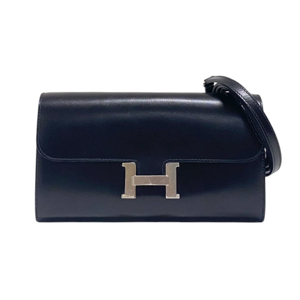 エルメス HERMES コンスタンストゥーゴー W刻印 ブラック シルバー金具