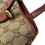 グッチ GUCCI ホースビット ウェブライン トートバッグ 296850 ベージュ/レッド GGキャンバス レディース トートバッグ